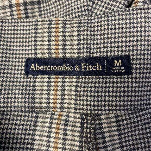 Abercrombie & Fitch Plaid‎ High-Waisted Shorts Womens Size M Preppy - Picture 2 of 10